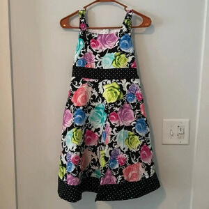 Kids floral dress size 14 little girls